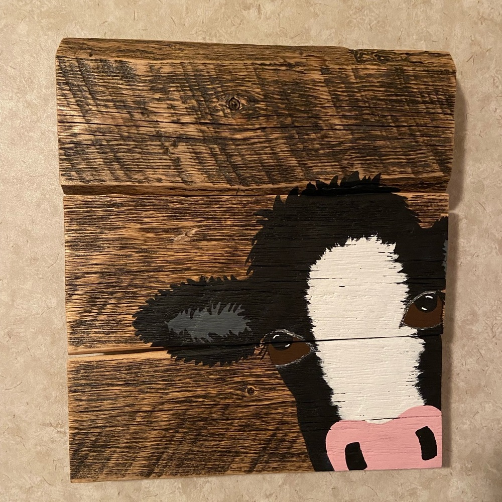 Wood Canvased Painting